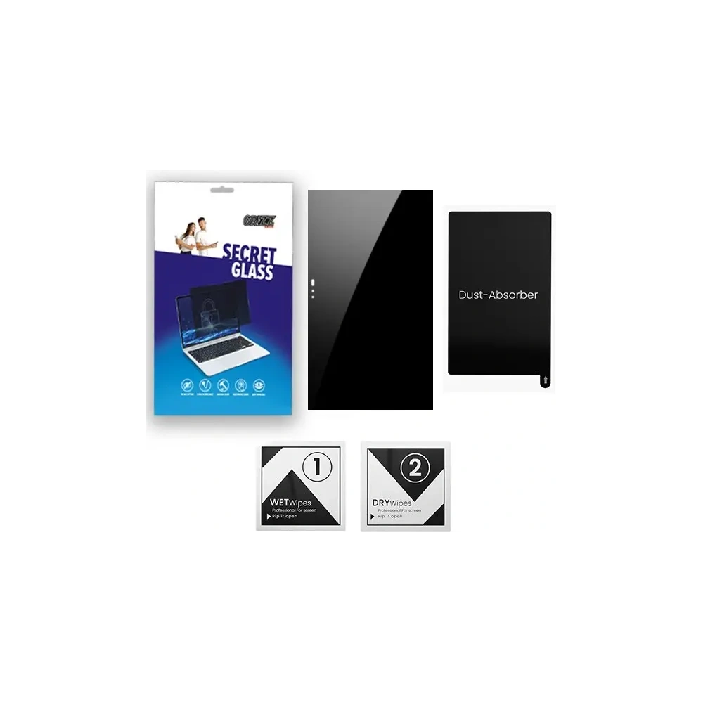 Matowe szkło prywatyzujące GrizzGlass SecretGlass do Dell Pro 14 Premium