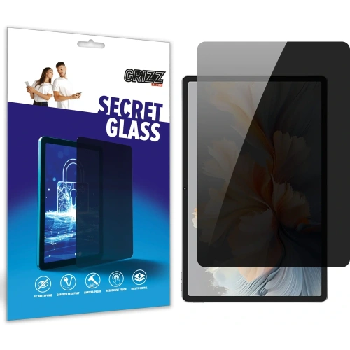 Matowe szkło prywatyzujące GrizzGlass SecretGlass do Honor Pad X9a