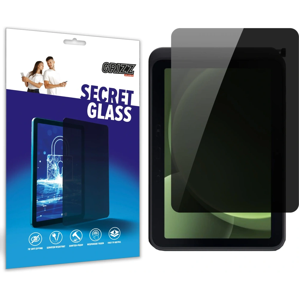 Matowe szkło prywatyzujące GrizzGlass SecretGlass do Samsung Galaxy Tab Active5 Pro