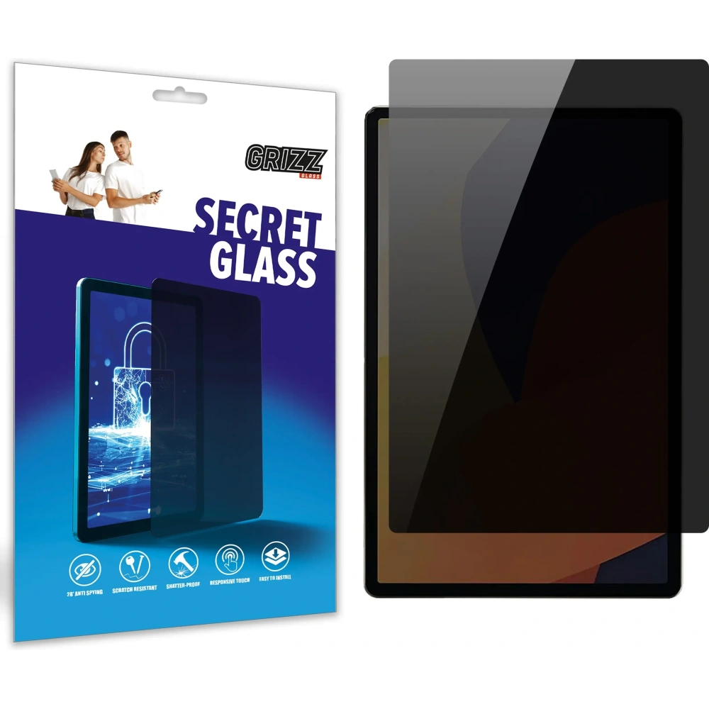 Matowe szkło prywatyzujące GrizzGlass SecretGlass do Motorola Moto Pad 60 Pro