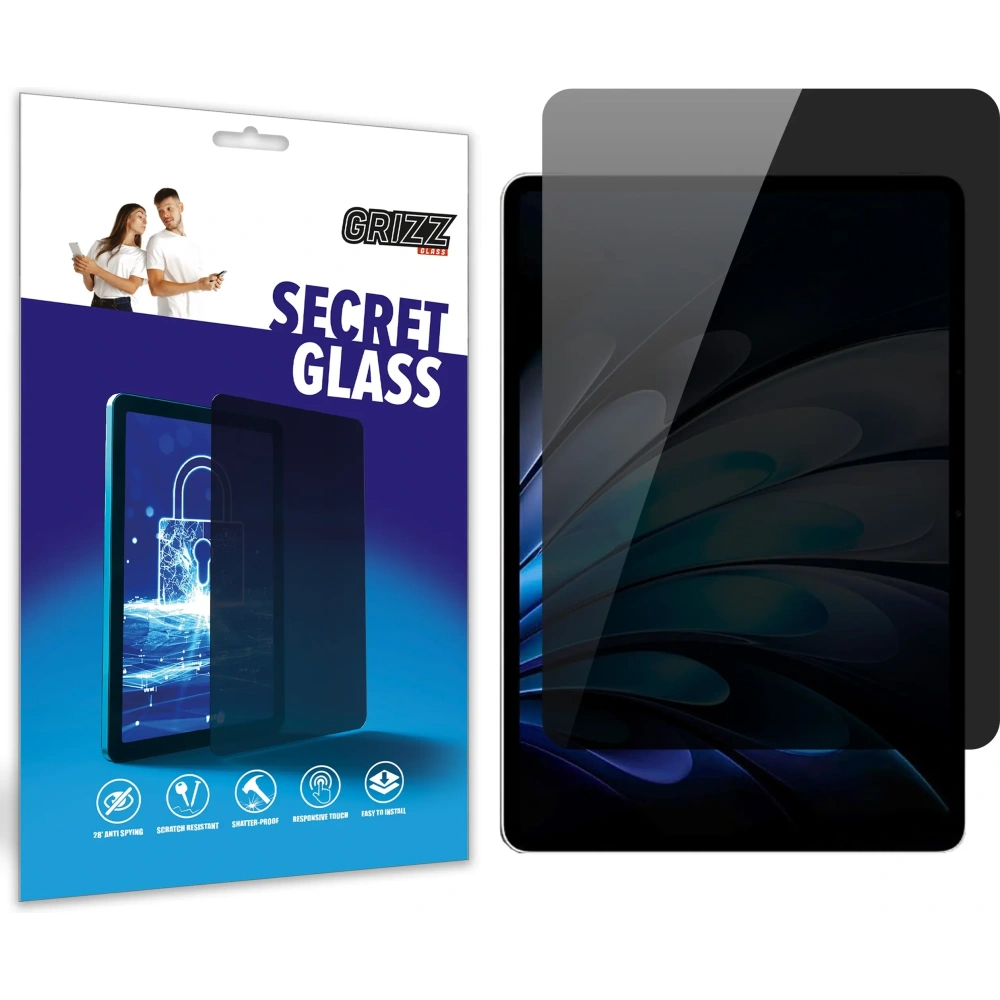 Matowe szkło prywatyzujące GrizzGlass SecretGlass do Vivo Pad5 Pro