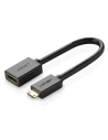 Adapter UGREEN 20137 Mini HDMI do HDMI, 22cm (czarny)