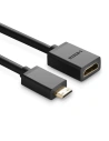 Kup Adaptér UGREEN 20137 Mini HDMI na HDMI, 22 cm (černý) - UGR307BLK - {ean13} - Sklep Home Screen