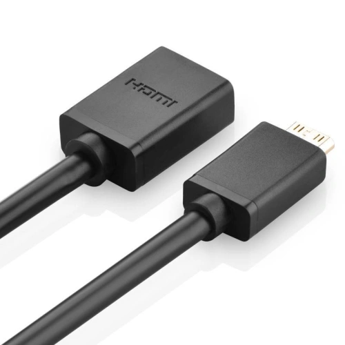 Kup Adaptér UGREEN 20137 Mini HDMI na HDMI, 22 cm (černý) - UGR307BLK - {ean13} - Sklep Home Screen