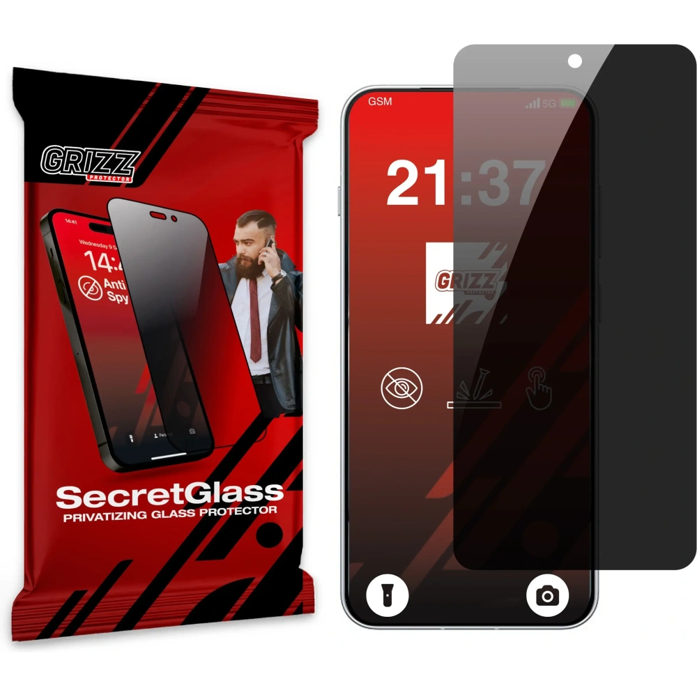 Matowe szkło prywatyzujące GrizzGlass SecretGlass do Oppo K13