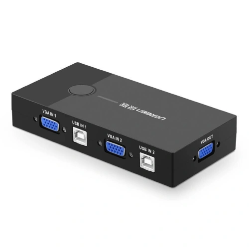 Kup Przełącznik switch KVM UGREEN 30357 2-portowy VGA (czarny) - UGR310BLK - {ean13} - Sklep Home Screen