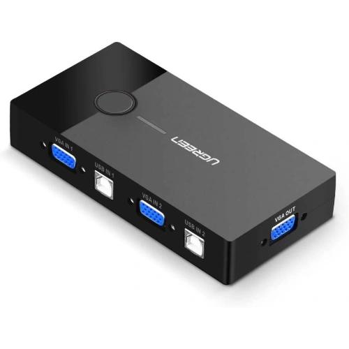 Kup Przełącznik switch KVM UGREEN 30357 2-portowy VGA (czarny) - UGR310BLK - {ean13} - Sklep Home Screen