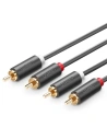 Kup Przewód 2RCA (Cinch) do 2RCA (Cinch) UGREEN 1,5m (czarny) - UGR314BLK - {ean13} - Sklep Home Screen