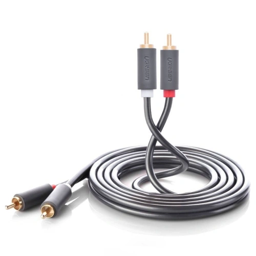Kup Kabel 2RCA (Cinch) na 2RCA (Cinch) UGREEN 3m (černý) - UGR315BLK - {ean13} - Sklep Home Screen