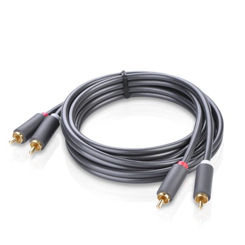 Kup Kabel 2RCA (Cinch) na 2RCA (Cinch) UGREEN 3m (černý) - UGR315BLK - {ean13} - Sklep Home Screen