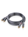 Kup 2RCA (Cinch) auf 2RCA (Cinch) Kabel UGREEN 3m (schwarz) - UGR315BLK - {ean13} - Sklep Home Screen
