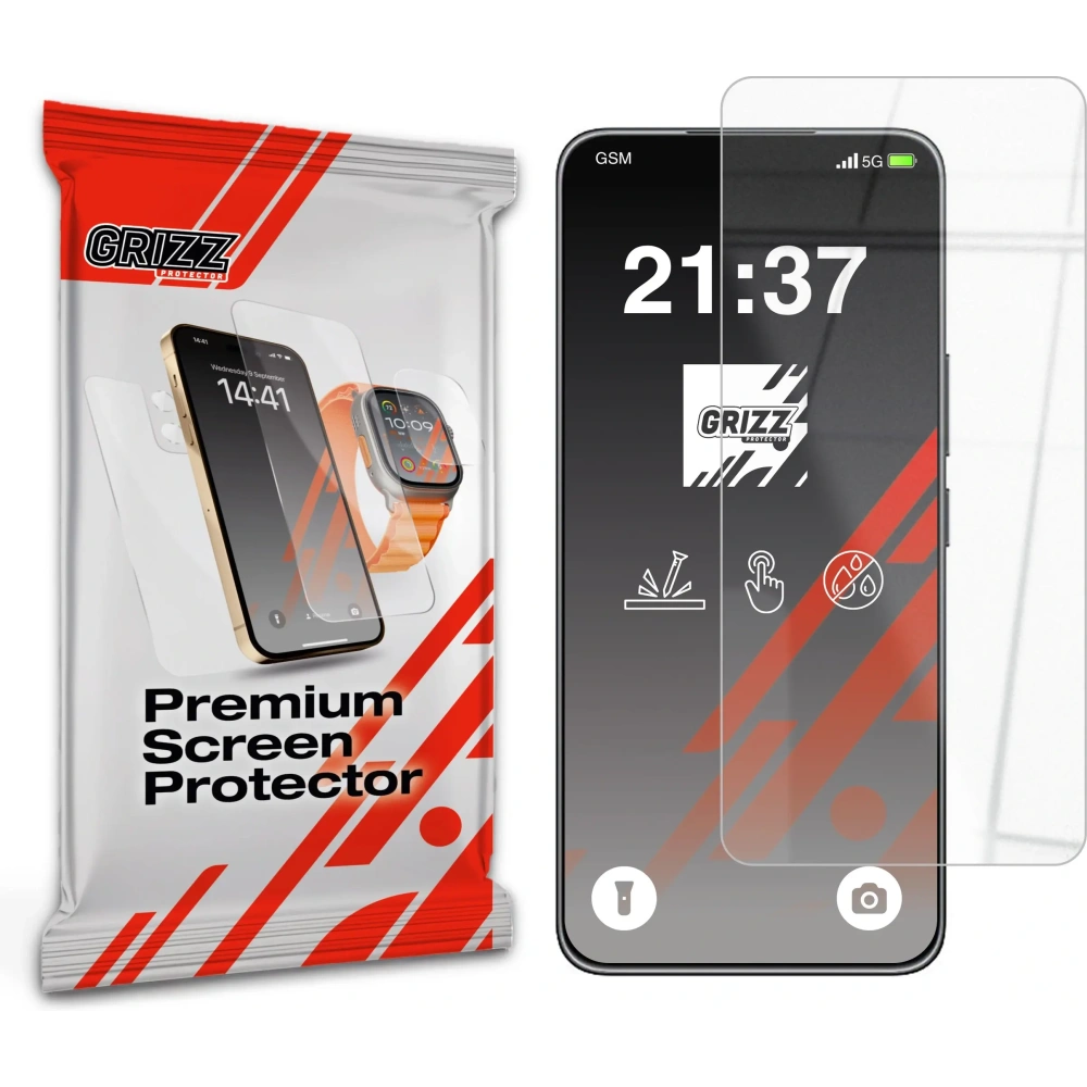 Szkło hybrydowe GrizzGlass HybridGlass do Honor X60 GT