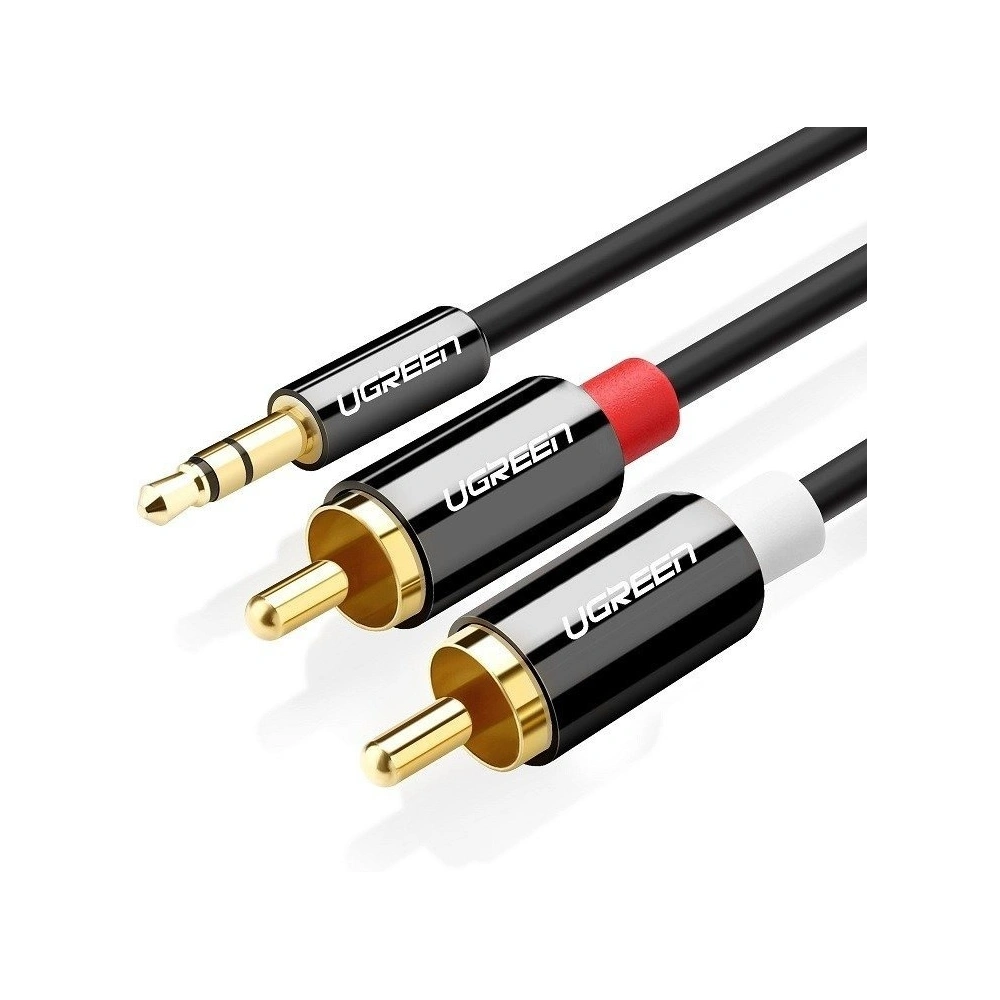 Przewód 3,5mm Jack do 2RCA (Cinch) UGREEN 1,5m
