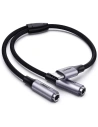 Kup Împărțitor audio AUX UGREEN cablu USB-C, 25cm (argintiu) - UGR321SLV - {ean13} - Sklep Home Screen