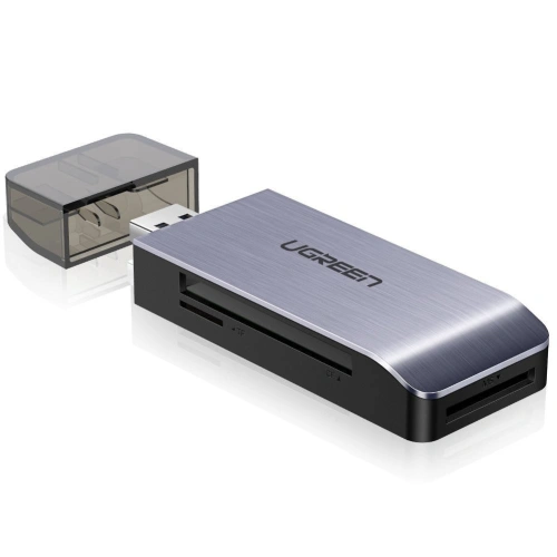 Buy UGREEN USB Adapter 4 in1 card reader SD + microSD (silver) - UGR324SLV - {ean13} - Home Screen Store Europe