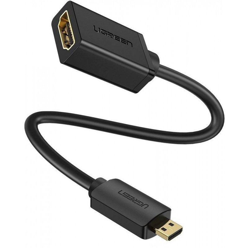 Buy UGREEN 20134 Adapter Micro HDMI to HDMI, 22cm (black) - 6957303821341 - UGR326BLK - Homescreen.pl