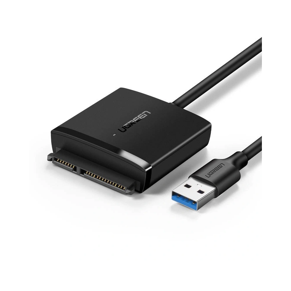 Adapter HDD 2.5" i 3.5" UGREEN SATA do USB 3.0 (czarny)