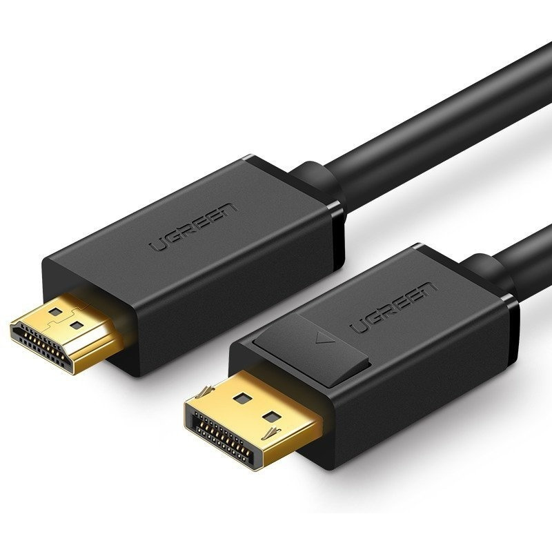 Buy UGREEN DP101 DisplayPort - HDMI Cable FullHD 5m (Black) - 6957303812042 - UGR334BLK - Homescreen.pl