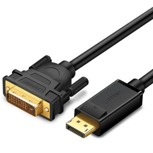 Kup Cablu DisplayPort la DVI UGREEN DP103, FullHD, unidirecțional, 2m (negru) - UGR338BLK - {ean13} - Sklep Home Screen