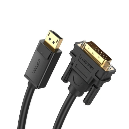 Kup Cablu DisplayPort la DVI UGREEN DP103, FullHD, unidirecțional, 2m (negru) - UGR338BLK - {ean13} - Sklep Home Screen