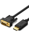 1.5m DisplayPort auf VGA Kabel UGREEN DP105, FullHD, unidirektional, (schwarz)