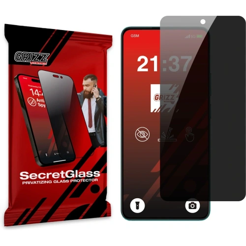 Matowe szkło prywatyzujące GrizzGlass SecretGlass do Vivo Y19 5G