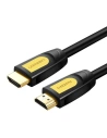 HDMI kabel 2.0 UGREEN HD101, 4K 60Hz, 1m (černá-žlutá)