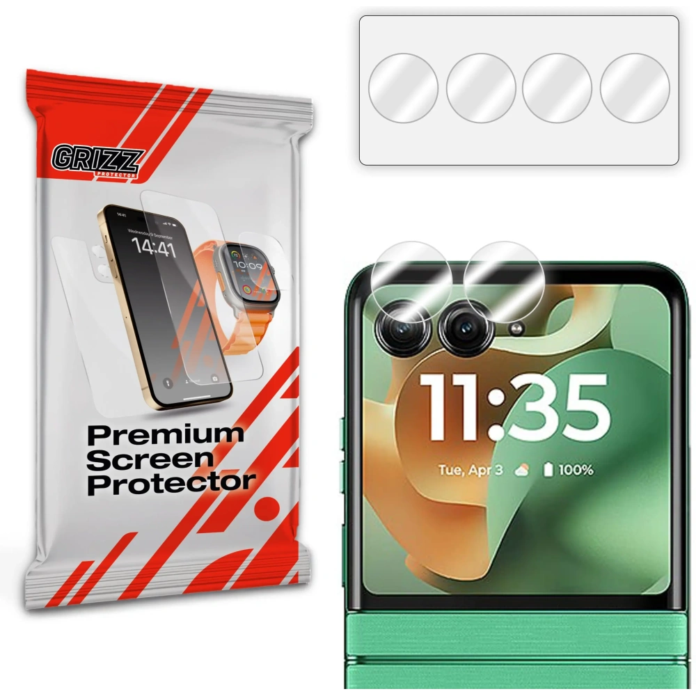 Szkło na aparat GrizzGlass HybridGlass Camera do Motorola Razr 60