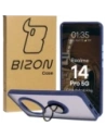 Buy Bizon Case Hybrid Ring Realme 14 Pro 5G smoky with a navy blue frame - BIZ9343 - {ean13} - Home Screen Store Europe