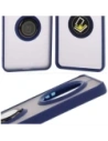 Buy Bizon Case Hybrid Ring Realme 14 Pro 5G smoky with a navy blue frame - BIZ9343 - {ean13} - Home Screen Store Europe