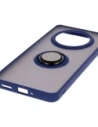 Buy Bizon Case Hybrid Ring Realme 14 Pro 5G smoky with a navy blue frame - BIZ9343 - {ean13} - Home Screen Store Europe