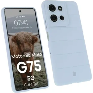 Buy Bizon Case Tur Motorola Moto G75 5G light blue - BIZ9344 - {ean13} - Home Screen Store Europe