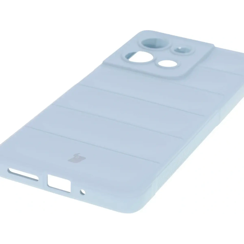 Pancerne etui Bizon Case Tur do Motorola Moto G75 5G jasnoniebieskie