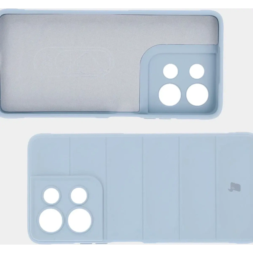 Pancerne etui Bizon Case Tur do Motorola Moto G75 5G jasnoniebieskie