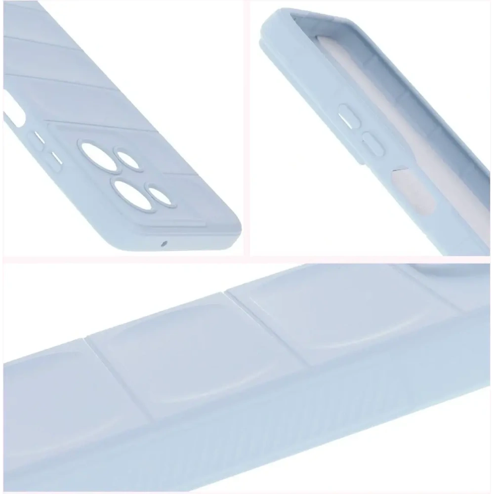 Pancerne etui Bizon Case Tur do Motorola Moto G75 5G jasnoniebieskie