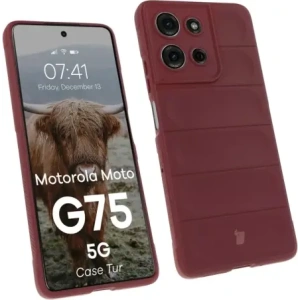 Kup Pancerne etui Bizon Case Tur do Motorola Moto G75 5G burgundowe - BIZ9346 - {ean13} - Sklep Home Screen