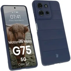 Buy Bizon Case Tur Motorola Moto G75 5G navy blue - BIZ9347 - {ean13} - Home Screen Store Europe