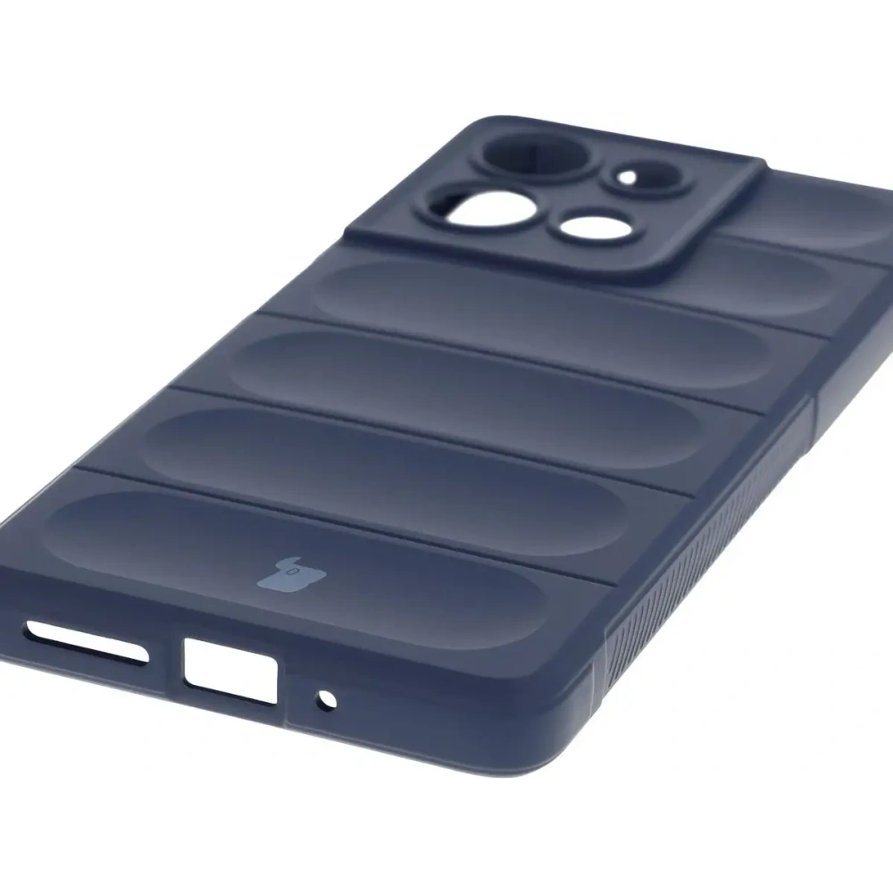 Pancerne etui Bizon Case Tur do Motorola Moto G75 5G granatowe