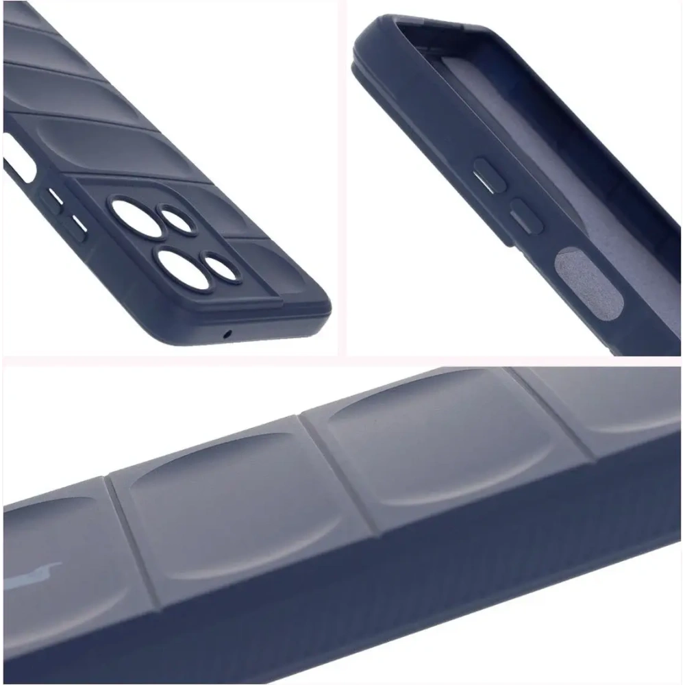 Pancerne etui Bizon Case Tur do Motorola Moto G75 5G granatowe