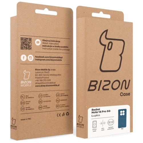 Buy Bizon Case Lupka Xiaomi Redmi Note 14 Pro 5G blue - BIZ9349 - {ean13} - Home Screen Store Europe