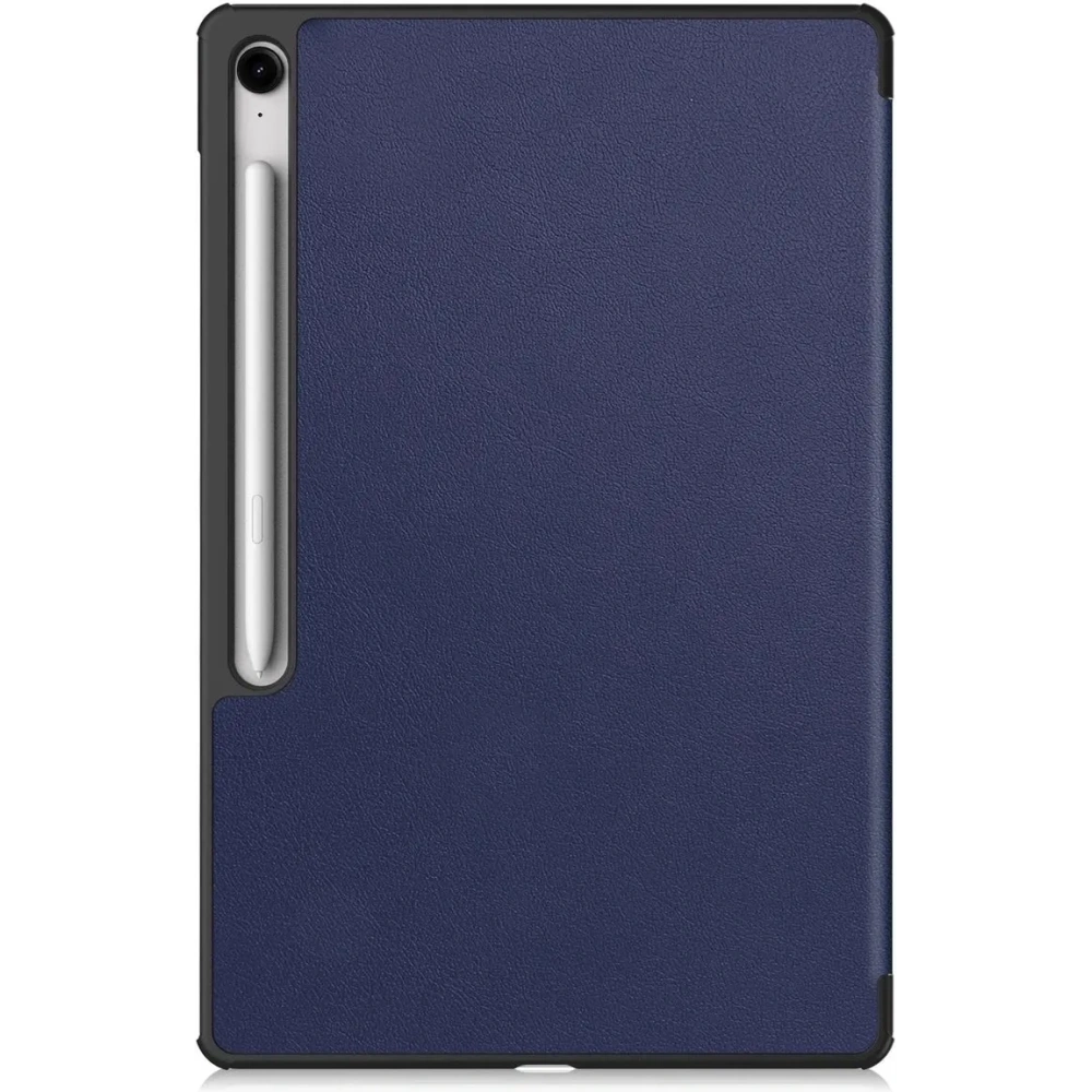 Etui z klapką Bizon Case Tab Croc do Samsung Galaxy Tab S10 FE+ Plus granatowe