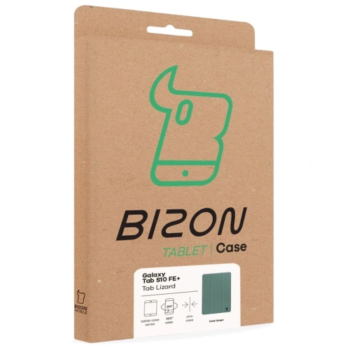 Kup Bizon Case Tab Lizard Samsung Galaxy Tab S10 FE+ Plus tmavě zelená - BIZ9351 - {ean13} - Sklep Home Screen