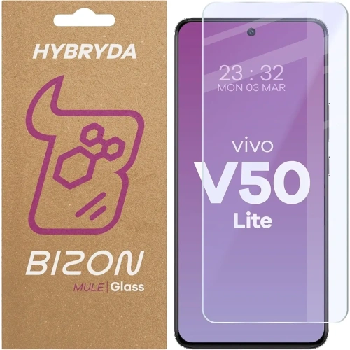 Kup Elastyczne szkło hybrydowe Bizon Glass Mule do Vivo V50 Lite 4G / 5G - BIZ9353 - {ean13} - Sklep Home Screen