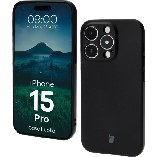 Buy Bizon Case Lupka Apple iPhone 15 Pro black - BIZ9356 - {ean13} - Home Screen Store Europe