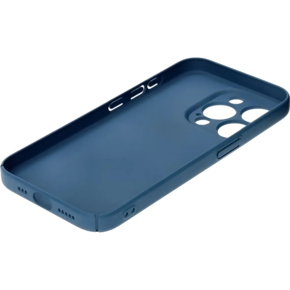 Etui Bizon Case Łupka do Apple iPhone 15 Pro niebieskie