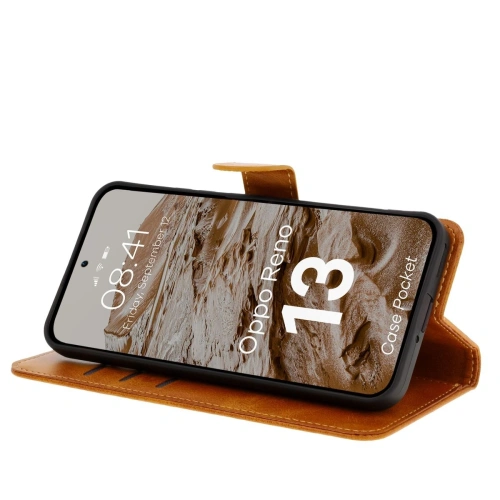 Buy Bizon Case Pocket Oppo Reno13 brown - BIZ9358 - {ean13} - Home Screen Store Europe