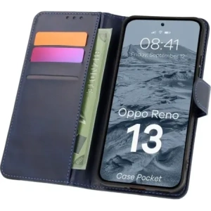 Buy Bizon Case Pocket Oppo Reno13 navy blue - BIZ9360 - {ean13} - Home Screen Store Europe