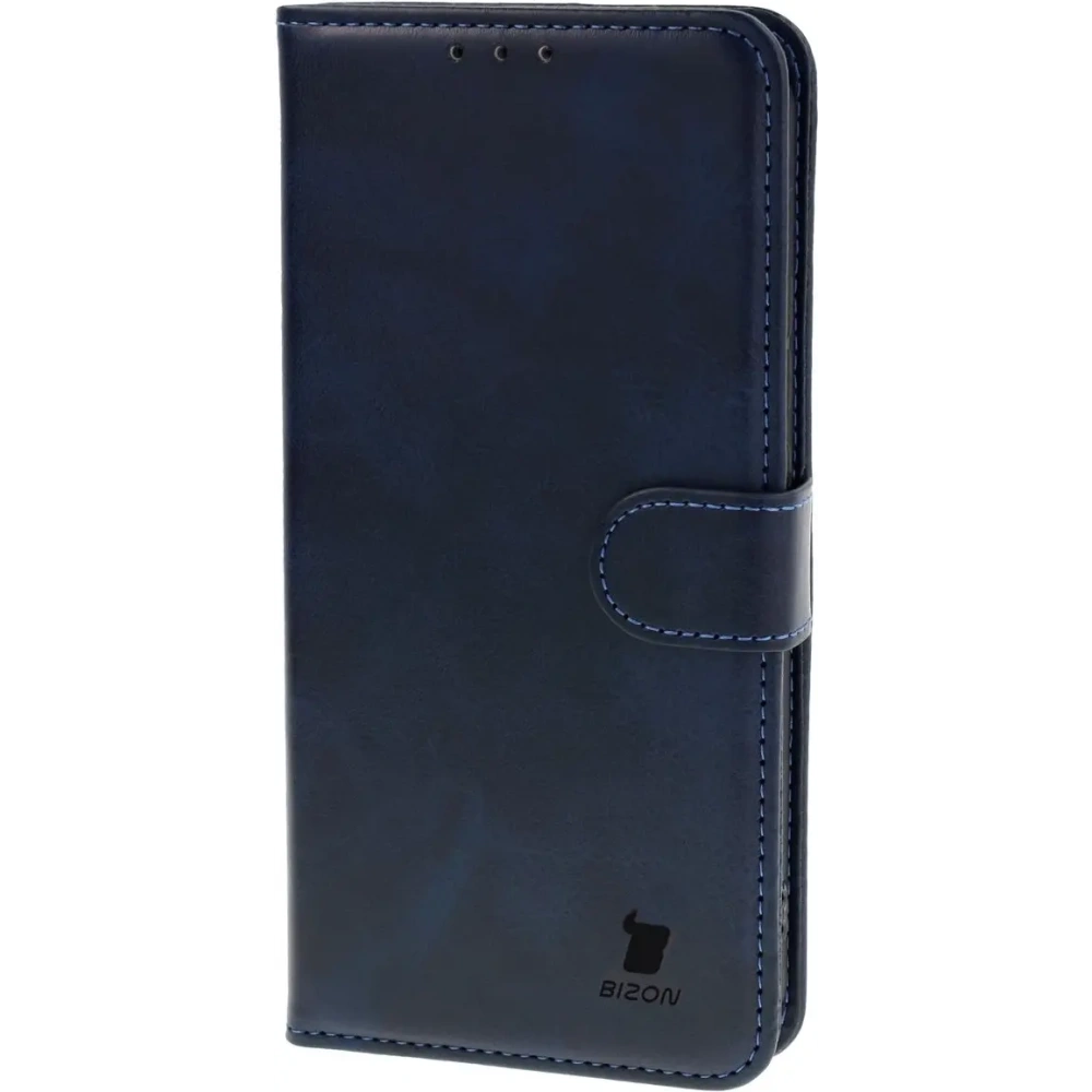 Etui z klapką Bizon Case Pocket do Oppo Reno13 granatowe