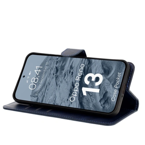 Buy Bizon Case Pocket Oppo Reno13 navy blue - BIZ9360 - {ean13} - Home Screen Store Europe