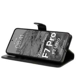 Kup Bizon tok zseb Xiaomi POCO F7 Pro / F7 Ultra fekete - BIZ9364 - {ean13} - Sklep Home Screen
